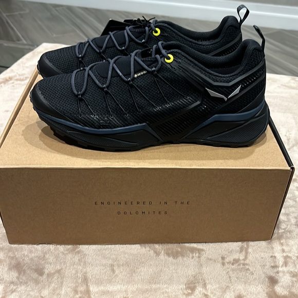 Salewa Men's Dropline Gtx black Size USM- 10.5 Euro-44 UK-9.5 - Picture 4 of 10